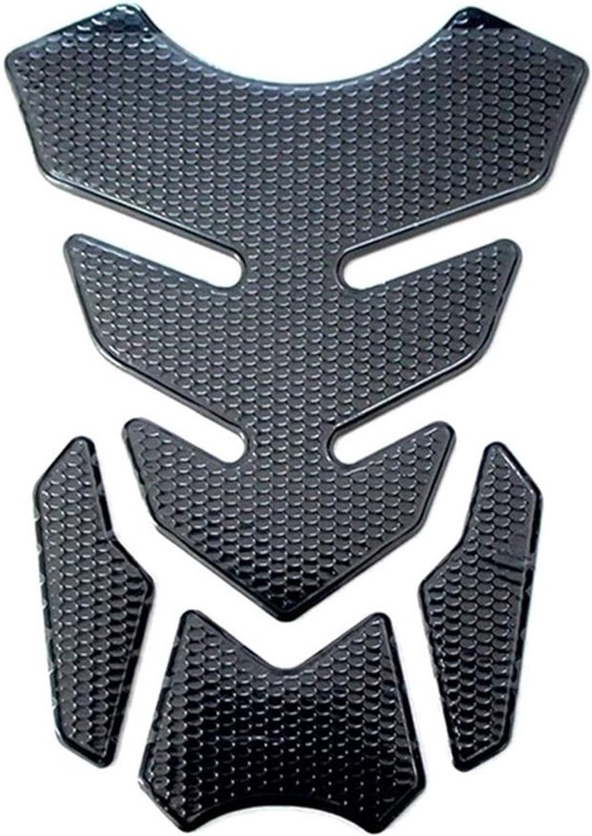 Tanksticker Universeel - Koolstofvezel - Motorfiets Tankpad - Bescherming Sticker - Versiering - Rijveiligheid