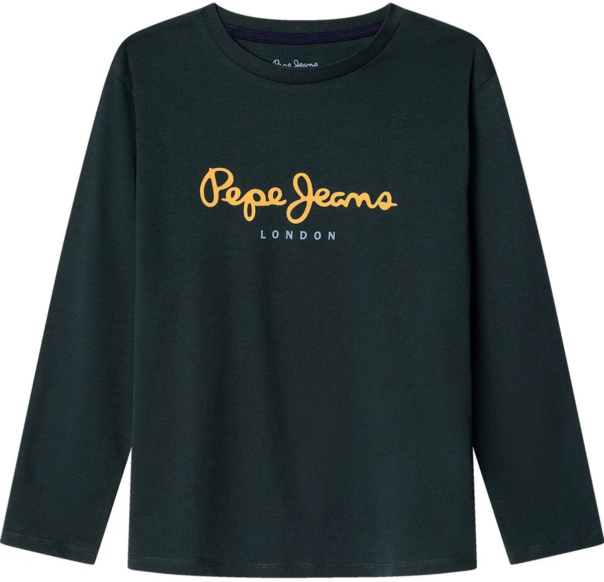 Pepe Jeans New Herman T-shirt Met Lange Mouwen Groen 10 Years Jongen