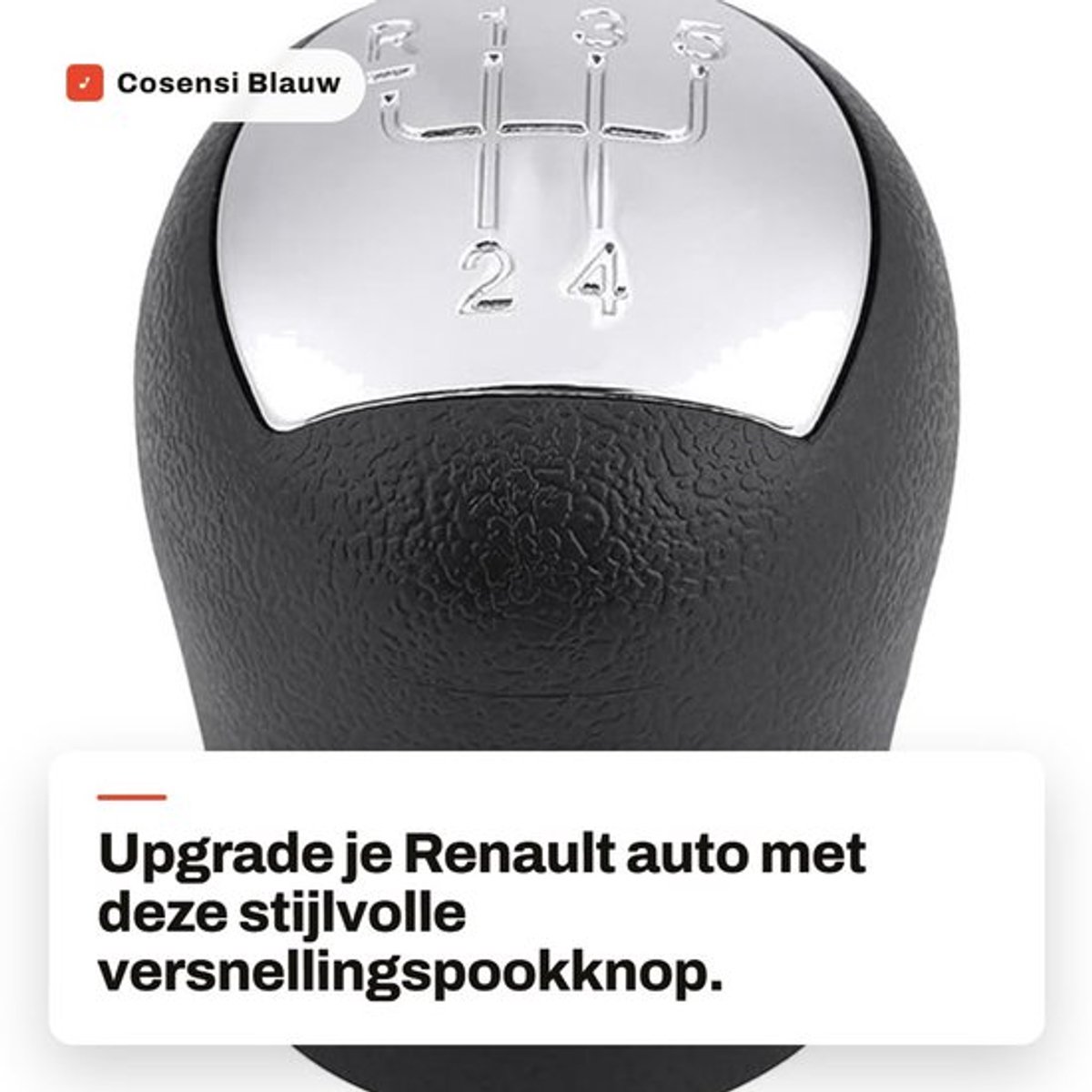 Versnellingspookknop Hoogwaardig Materiaal - Pookknop Universeel - LED Versnellingspositie-indicator - Auto Styling - Gemakkelijke Installatie - Comfortabele Rijervaring