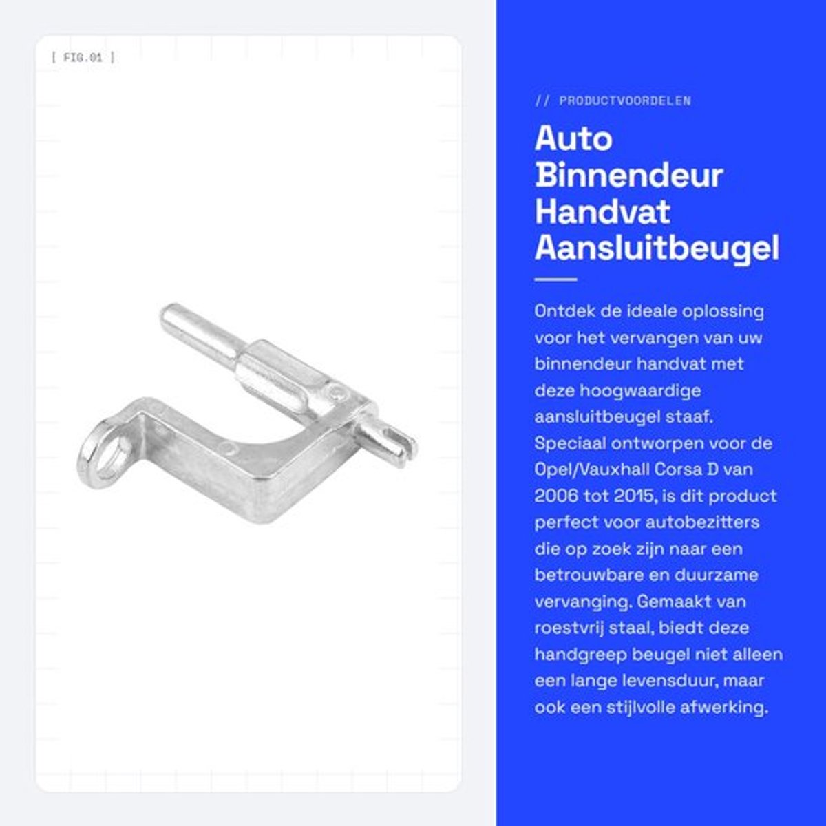Binnendeur Handvat Gloednieuw - Deurgreep - Deurgreep Buiten - Deurgreep Zwart - Roestvrij Staal - Eenvoudig te Installeren