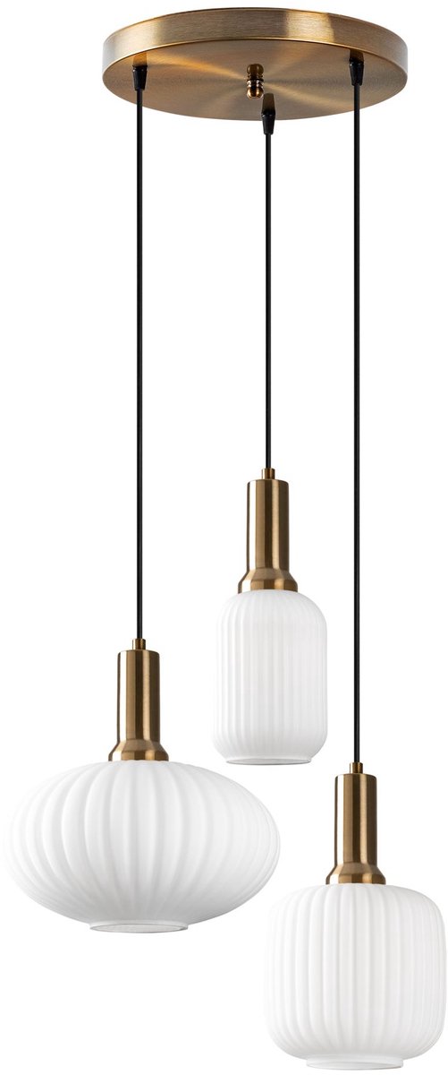 Asir - Kroonluchter - Goud - 55 x 55 x 42