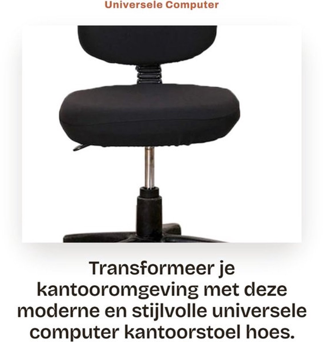 Stoelhoes Universeel - 2 Stuks - Beschermende Stretch - Verstelbaar - Polyester/Elastisch - Voor Kantoorstoel - Diverse Kleuren - Stoelbekleding