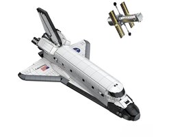 Cada ruimtevaart NASA bouwset shuttle Discovery 1827 stuks speelgoed.