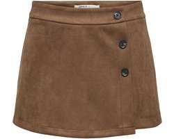 Only Broek Onladdi Hw Faux Suede Skort Cc Pnt 15376528 Soft Slit Dames Maat - W40