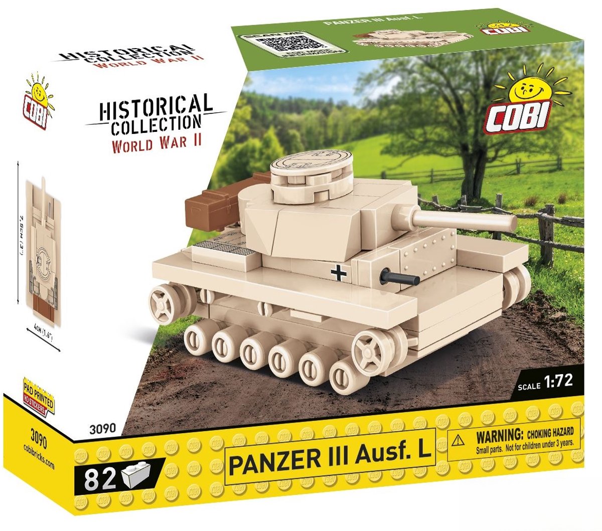 COBI 3090 Panzer III Ausf.L