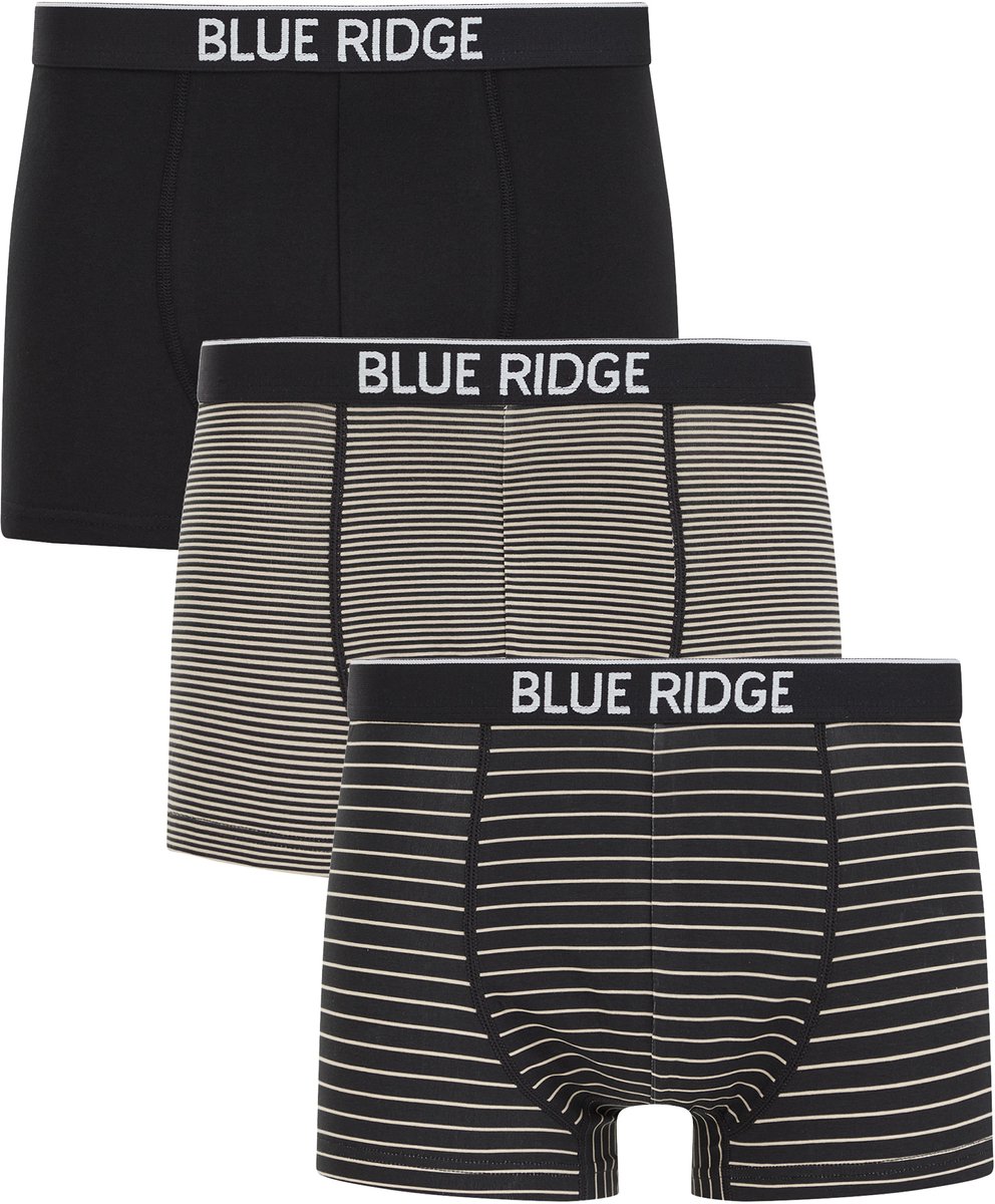 WE Fashion Heren boxershort met streep, 3-pack