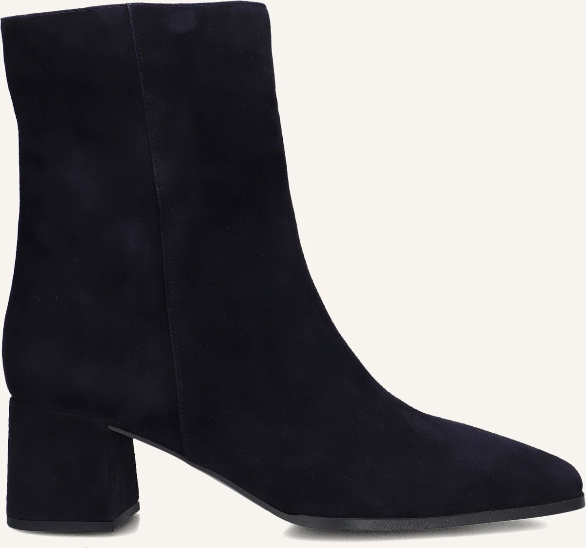 Notre-V 4340 Enkellaarsjes - Enkelboots met rits - Dames - Blauw - Maat 35