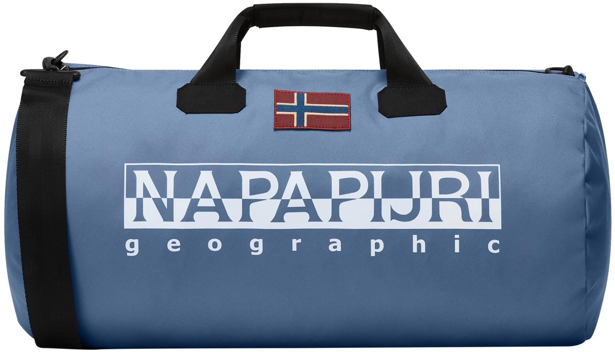 SnelShoppen - Sporttas Duffle Petrolio, Ruime Reistas, Waterafstotend Materiaal, Ideaal voor Sport, Weekendjes Weg, Kleur: Stormy Weat, 50L