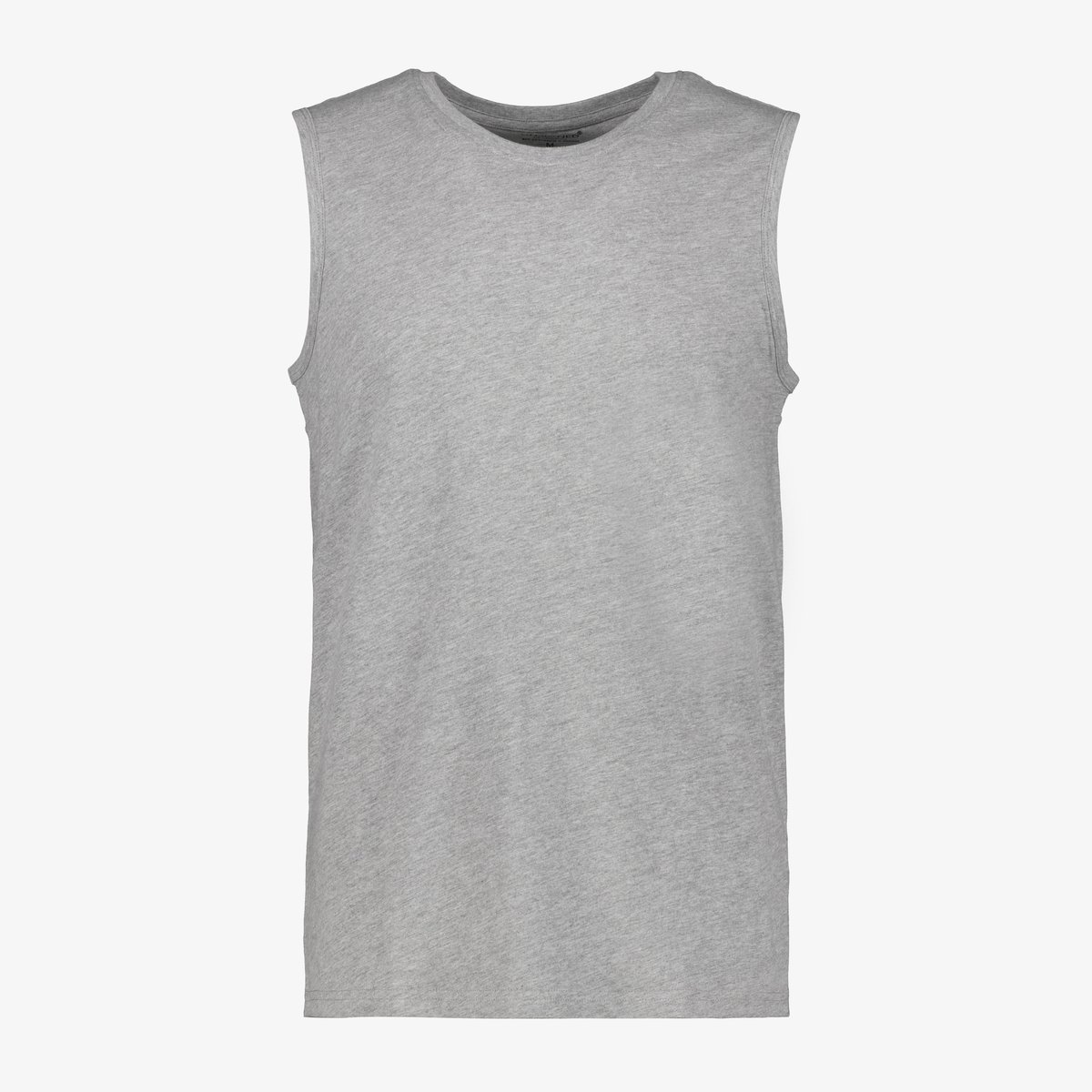 Unsigned basic heren singlet grijs - Maat S