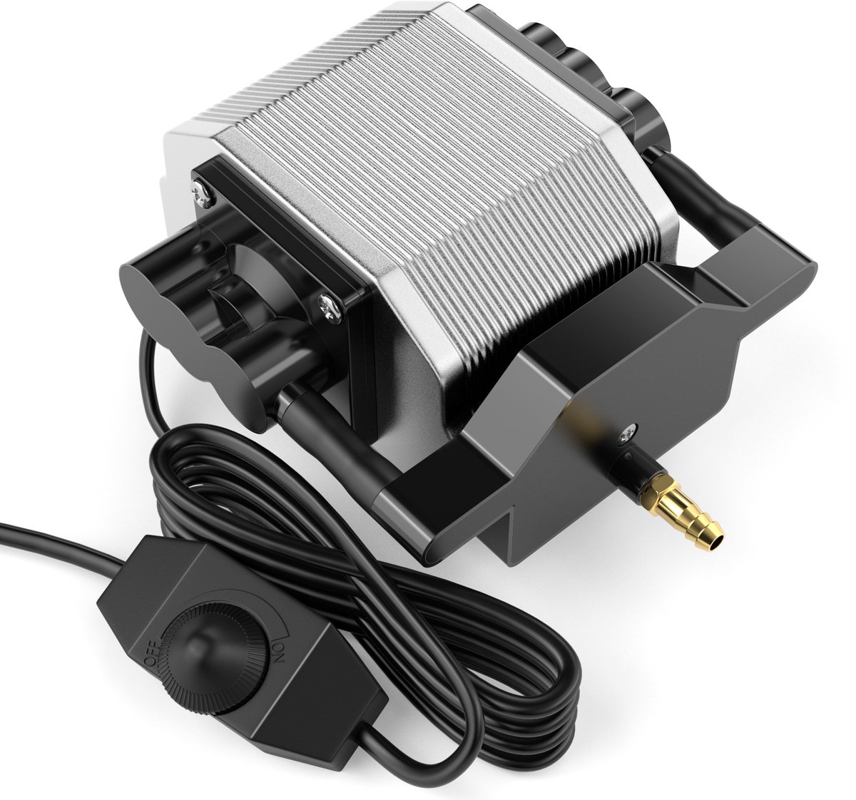 Sculpfun S9 Air Assist Nozzle Kit - Luchtassistentie Mondstukset met Luchtpomp - Slang niet inbegrepen - Compatibiliteit met Laser Graveermachine - Accessoires voor Lasergraveerder