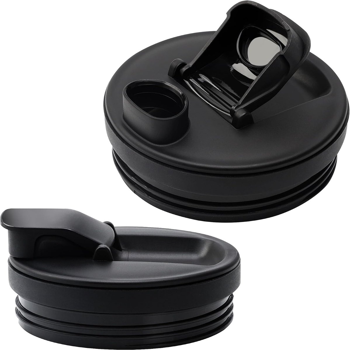 2 stuks - Vervangende deksels - compatibel met Ninja Blender - afsluitbare mondstukdoppen - compatibel met 18 oz, 24 oz, 32 oz