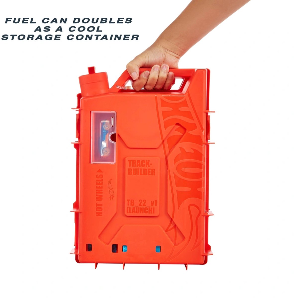 Hot Wheels - Zelf te Bouwen Racebaan - Inclusief 1 Auto - Track Builder Unlimited Fuel Can Stunt Box - Speelgoed vanaf 6 Jaar - Speelgoed Auto - Autootjes - Auto's - Baan - Hotweels - Hotwheels Premium - Hot Wheels City — afbeelding 5