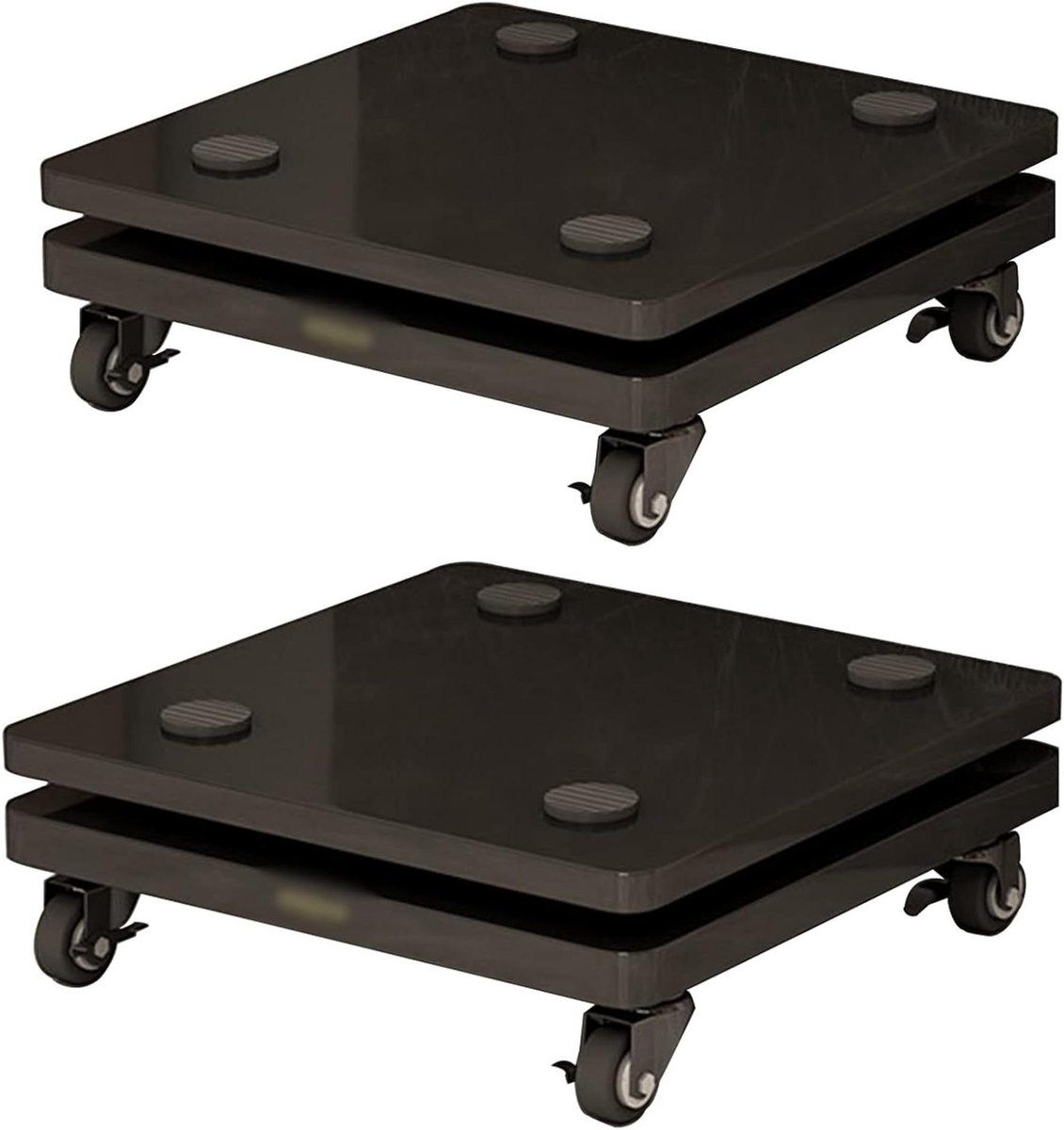 Luidspreker Isolatie Stand - Subwoofer Voeten - Geluid Verbeteren - Stabiele Antislipbasis - 30x35cm - Zwart