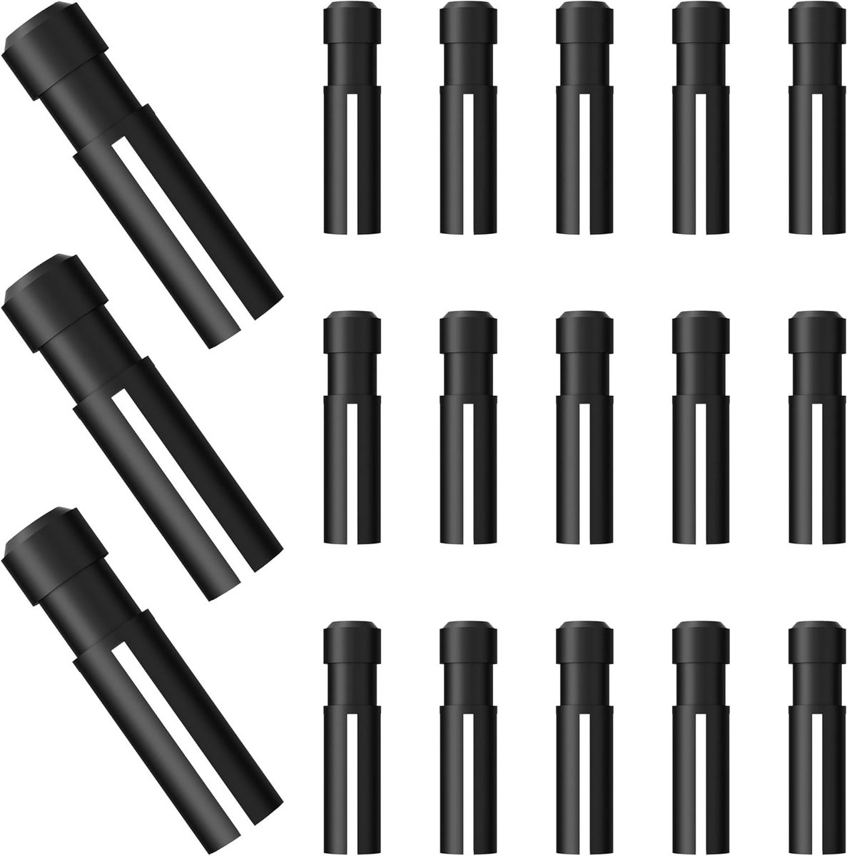 Aluminium Flight Protectors voor Darts, 18 Stuks, Duurzame Bescherming, Dart Accessoires en Verbeterde Speelervaring