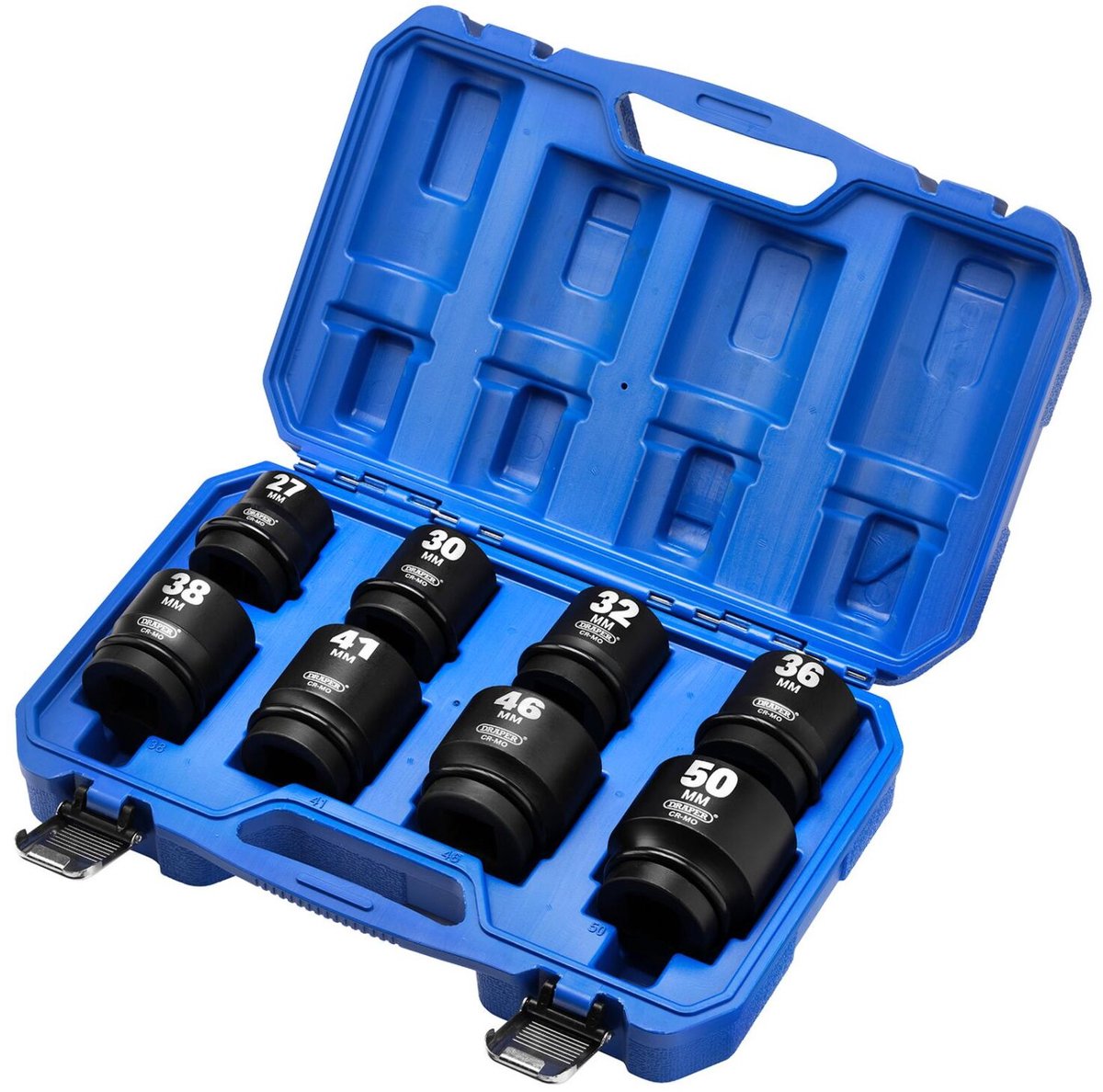 Draper HI-TORQ® 1" Krachtdoppenset, 8-delig