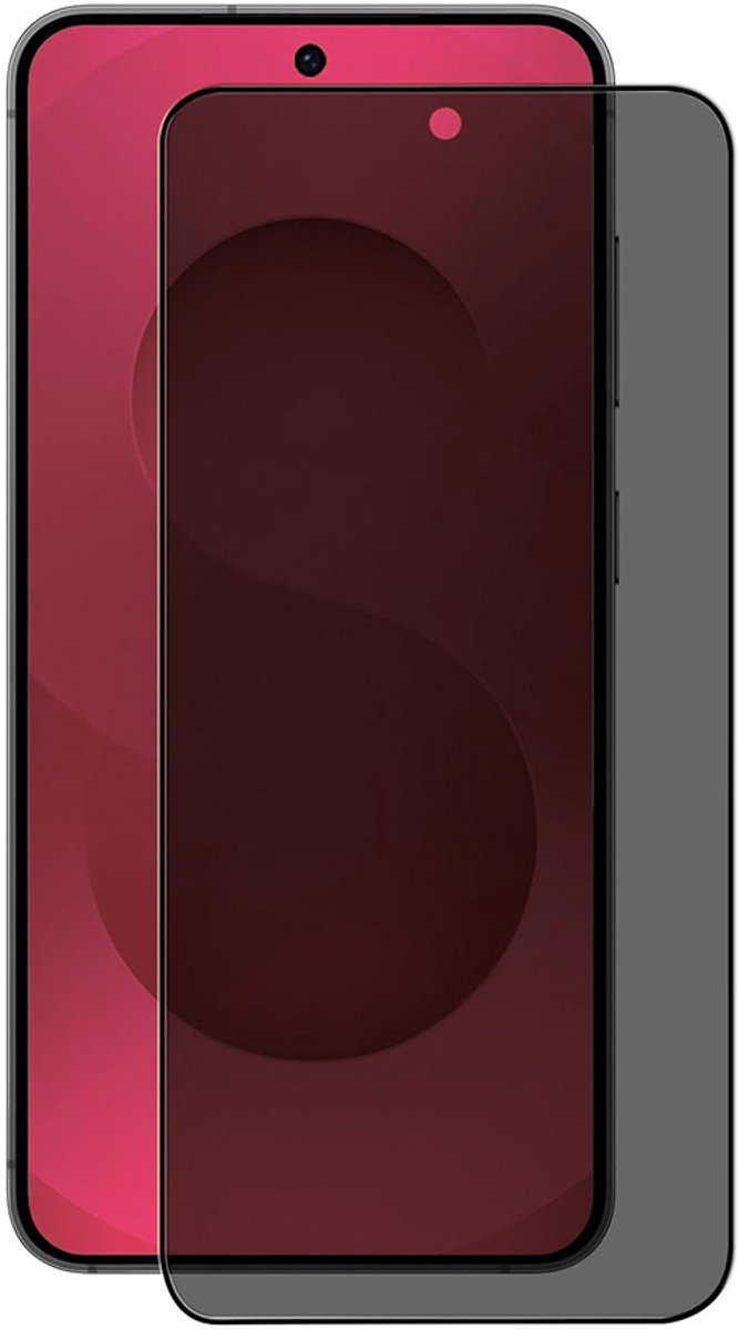 CaseMania Privacy Screenprotector hoesje geschikt voor Samsung Galaxy S26+ - Privacy - Vingerafdruk Fingerprint Scanner Compatible