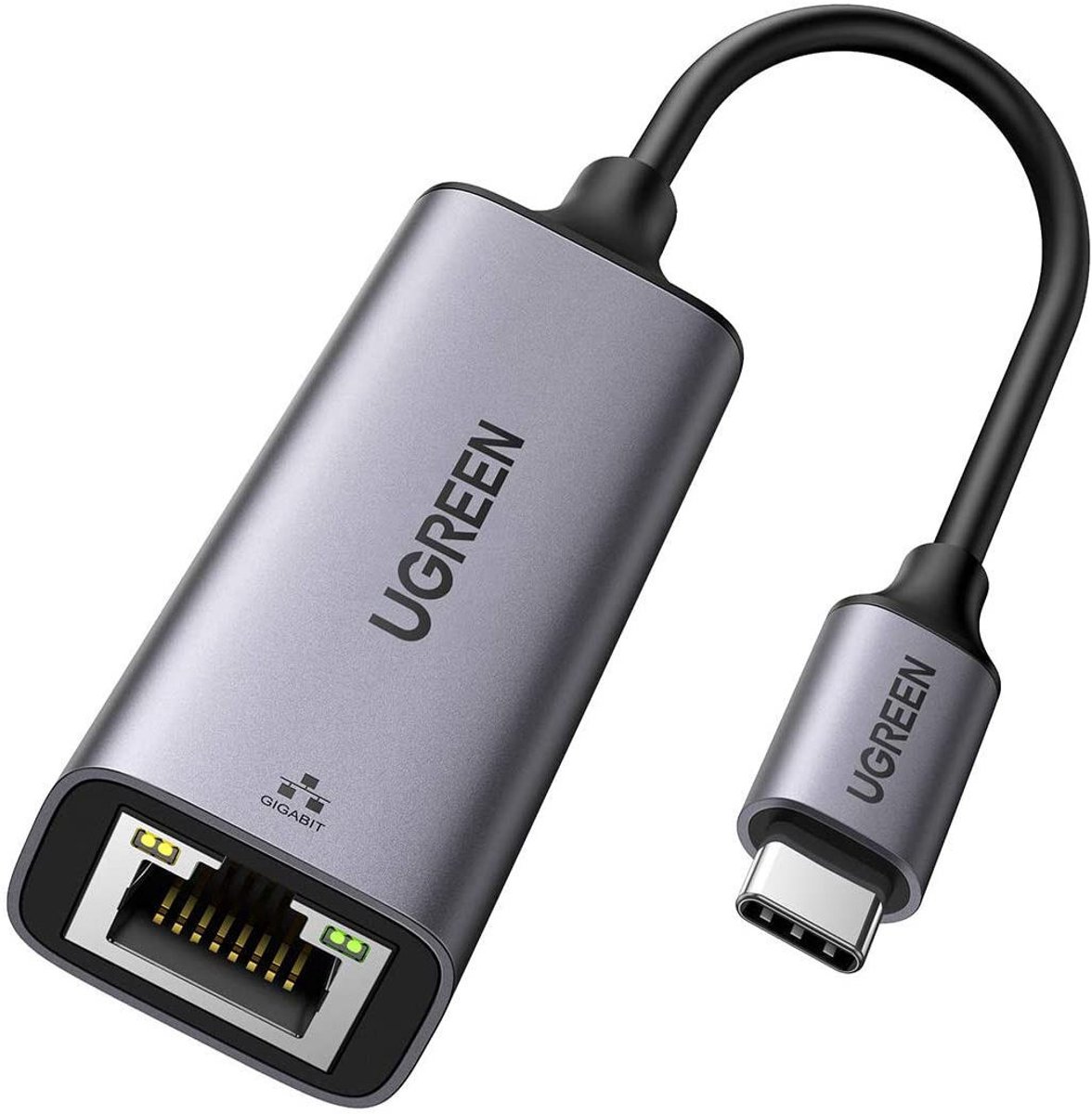 UGREEN USB-C naar Internetkabel Adapter Voor Ethernetingang 1.000 Mbps