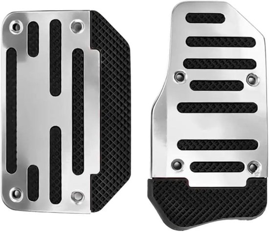 Pedaal Covers Set - Rem Gas Pedaal - Verbeterde Grip - Antislip Ontwerp - Universele Pasvorm - Rood — afbeelding 3