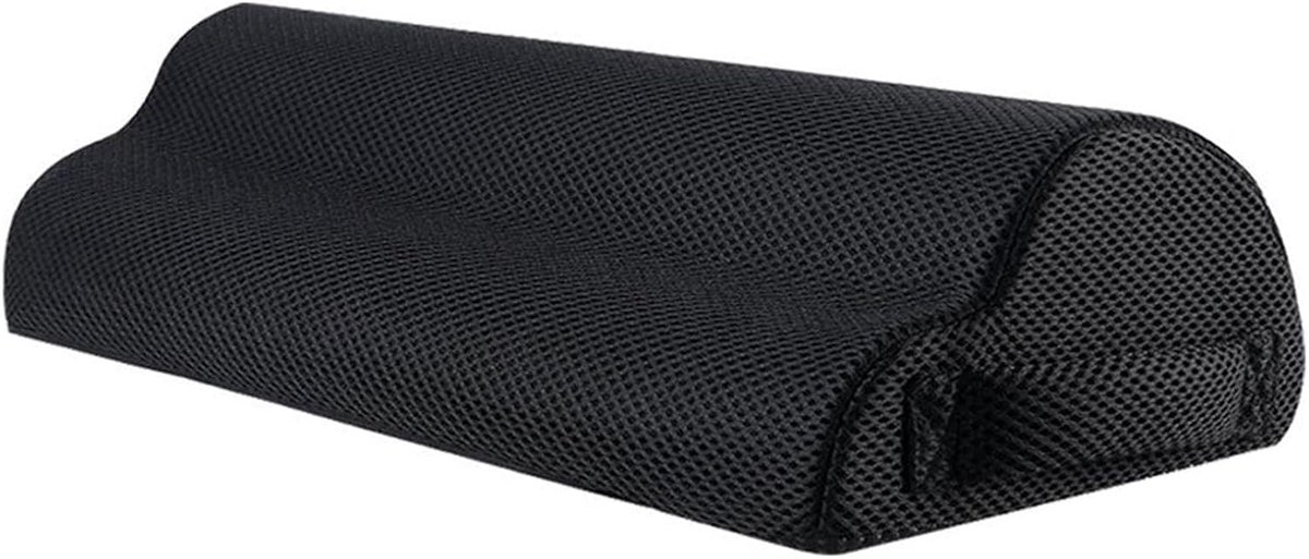 Voetsteun Onder Bureau - Ergonomische Voetensteun - Comfortabel Zitten - Antislip Onderkant - 40 x 20 x 10 cm - Zwart