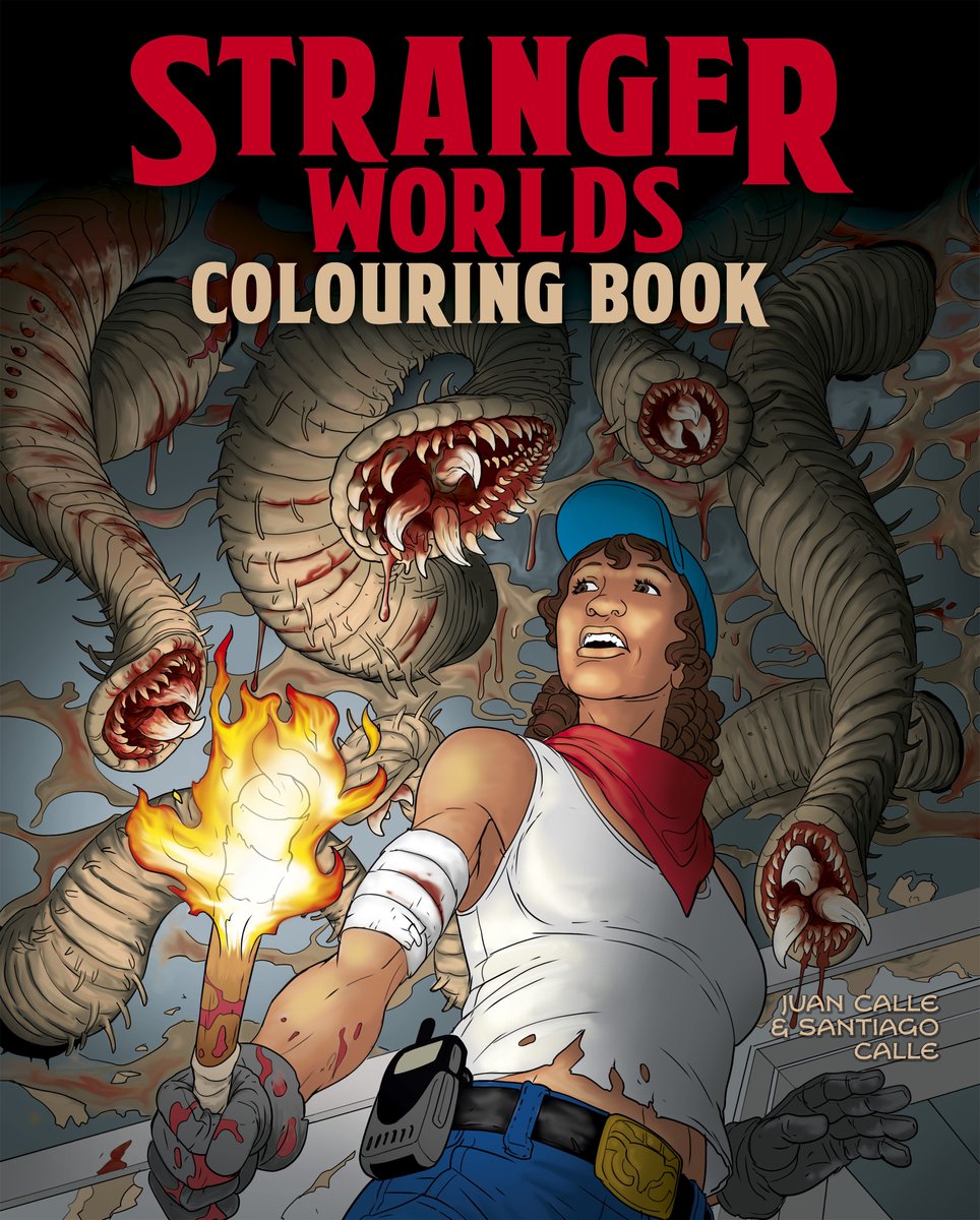Arcturus Horror Colouring- Stranger Worlds Colouring Book