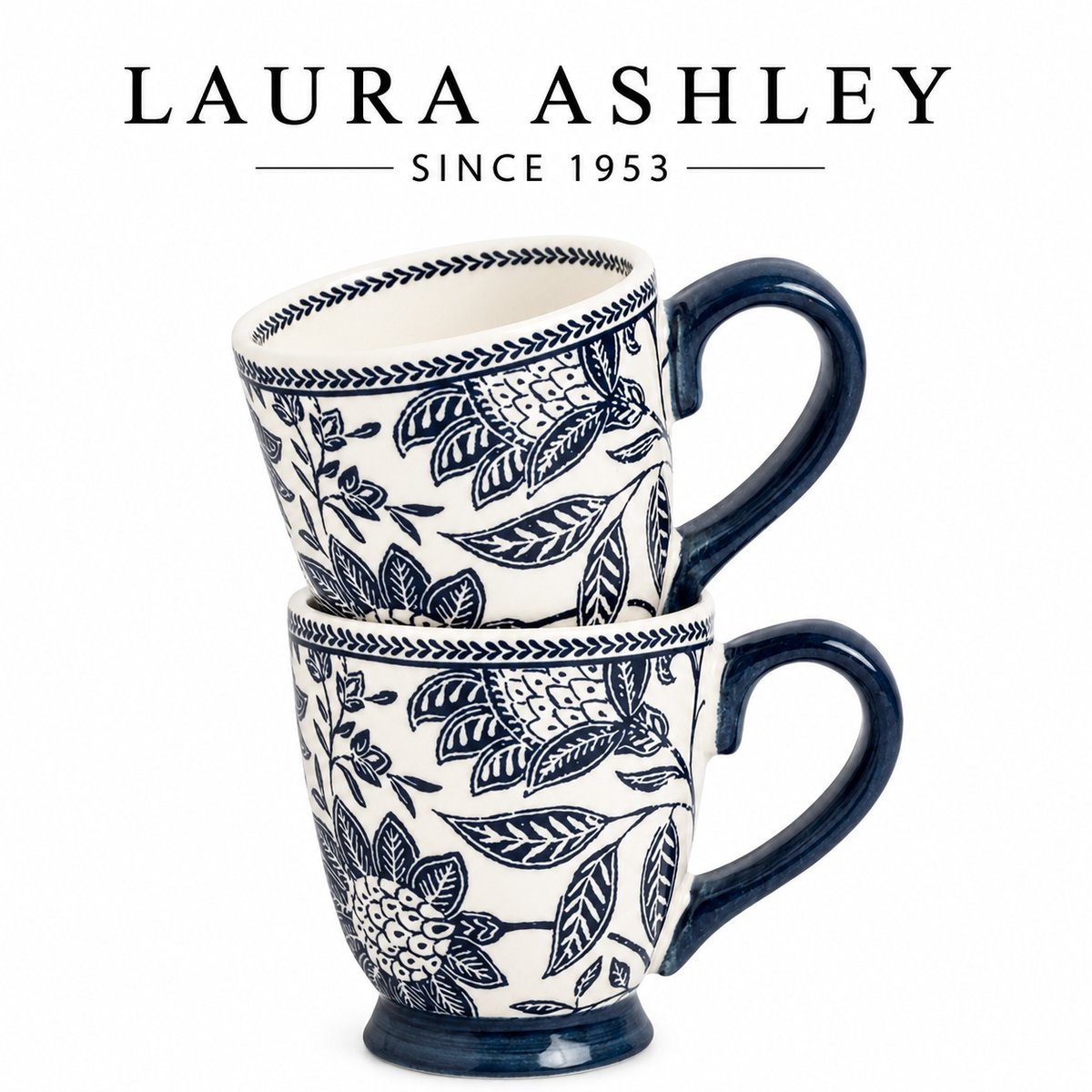 Laura Ashley Hedingham Collectables - Giftset 2 Minimokken Hedingham Blue 20 cl.