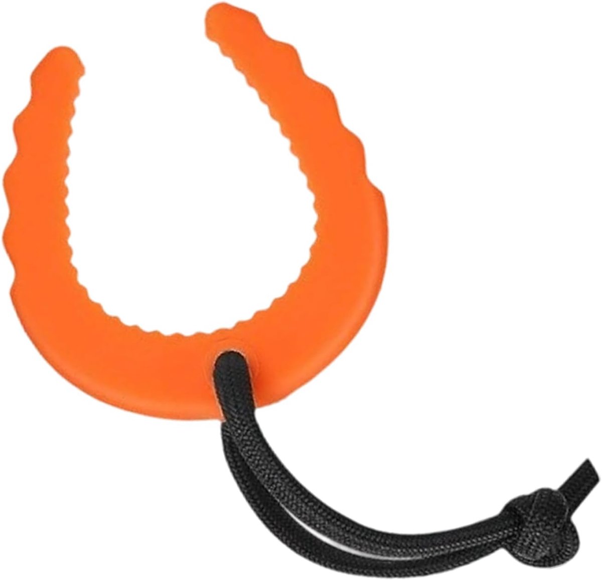 Deurblok C-vorm - Deurstopper Hoekblokkering - Veilig Deuren Openen - Anti-klem Ontwerp - 7 x 7 x 7 cm - Oranje