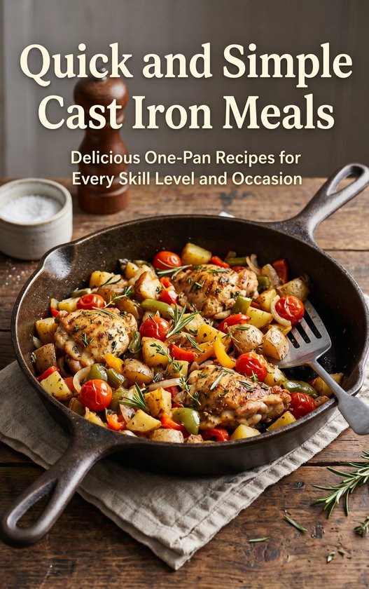 Quick and Simple Cast Iron Meals - cover