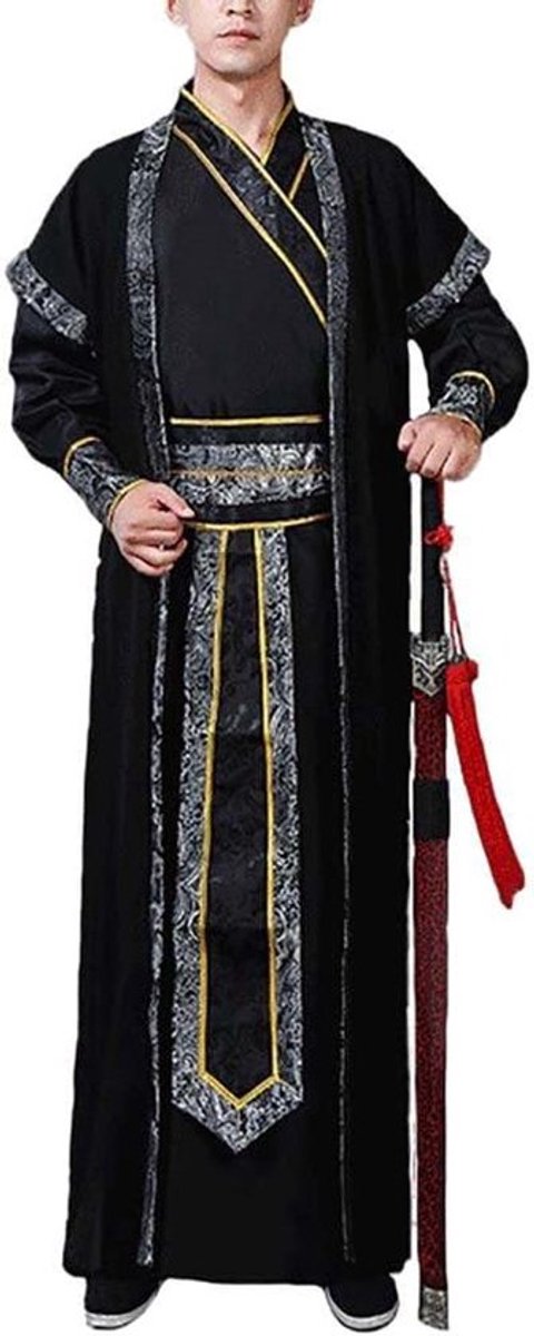 Allecto Plus - Oude Kledingstijl Hanfu Kostuum voor Mannen uit de Qin