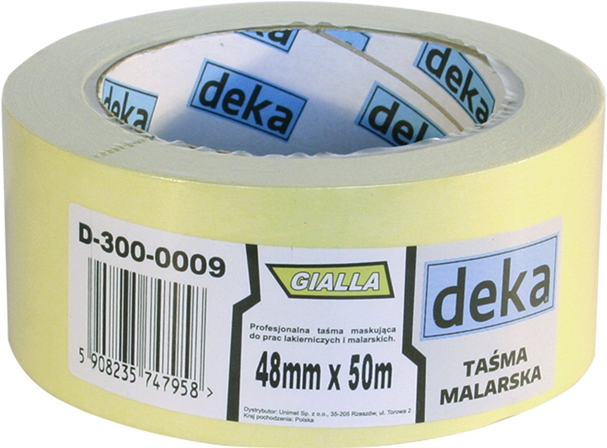 Solid Gialla - Maskeringstape - 19mm x 50m - 3-dagen binnen