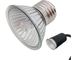 Reptielen Warmtelamp - UVA UVB Lamp - Terrarium Klimaat - Volledig Spectrum - 25W - Enkele Lamp