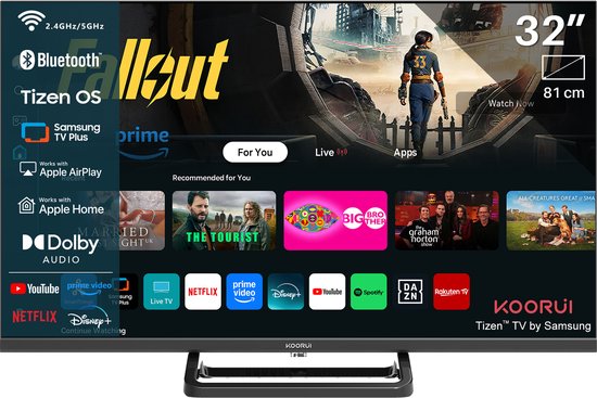 Inno Technology K32Q1H-T8M Smart TV 32 inch Full HD - Inno Technology - €136,49