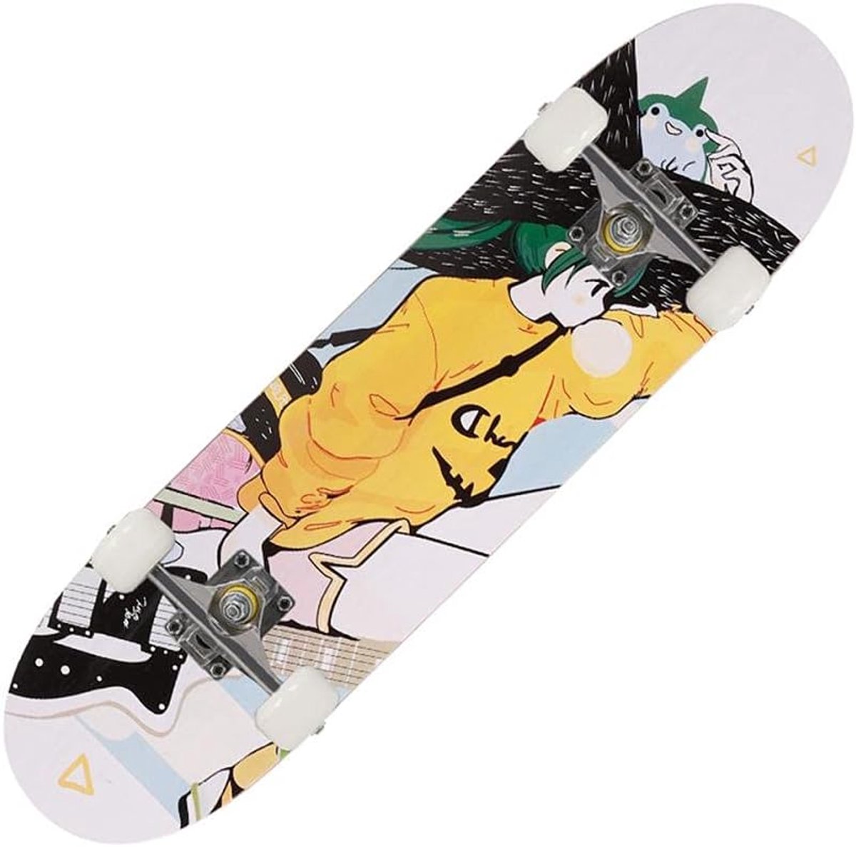 Compleet Skateboard Trick Board Outdoor Sport 8-laags Esdoorn Dek 31 Inch