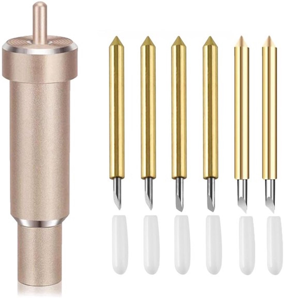 Dailygoods- Snijmes Set - 6-delige - Reservemes - Fijnsnijmes