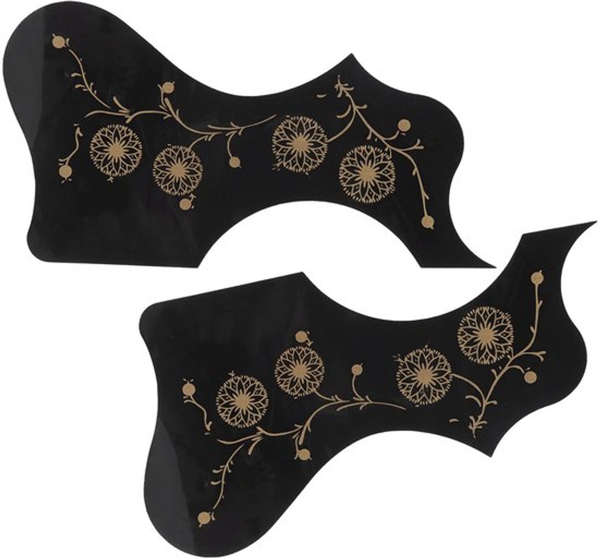 Beschermende pickguardset voor akoestische gitaar