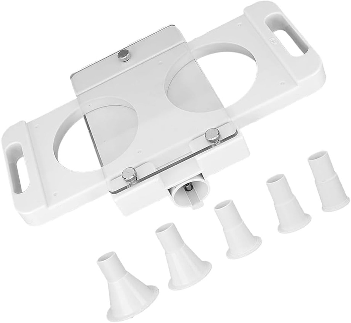 Burger Pers - Patty Maker - Burgers Maken - Antiaanbaklaag - 35 x 20 x 5 cm - Wit