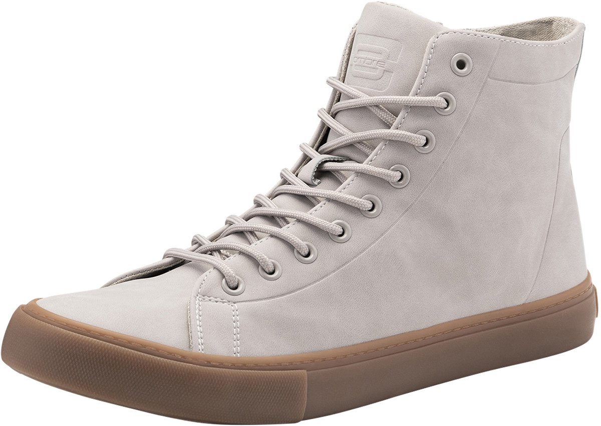 OMBRE Schoenen - Korte Mouw - Veters - Effen Lichtgrijs 40