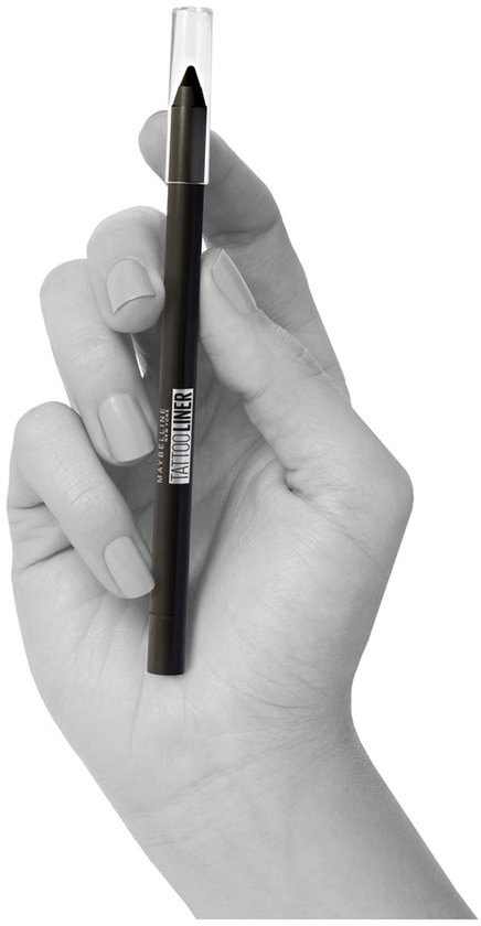 Maybelline New York Tattoo Liner 900 Deep Onyx Zwart Waterproof Oogpotlood