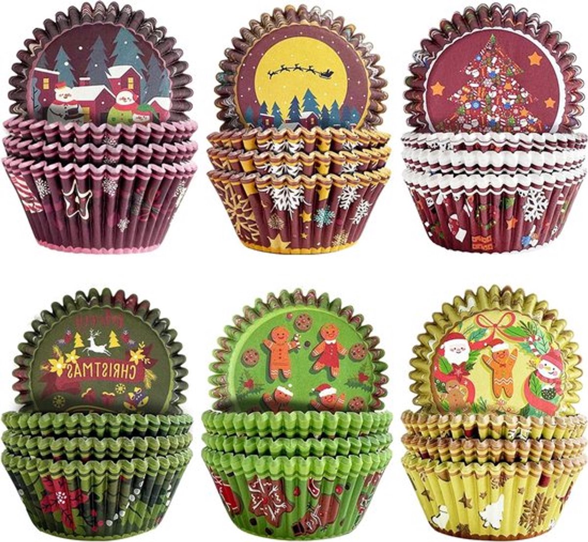 Cupcake ontwerpen - Inovra Plus, 300 muffinvormpjes