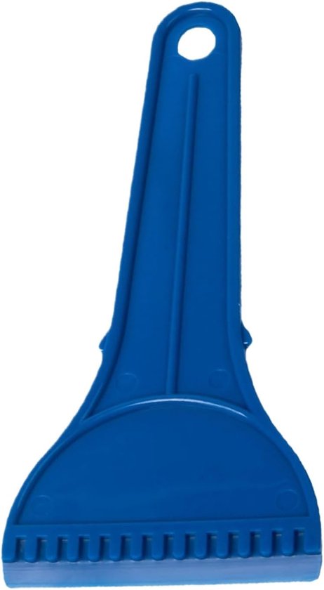 IJskrabber - Vorstverwijderaar Sneeuwborstel - Auto Winterklaar Maken - Compact Draagbaar Ontwerp - 18.3 x 8.5 cm - Blauw