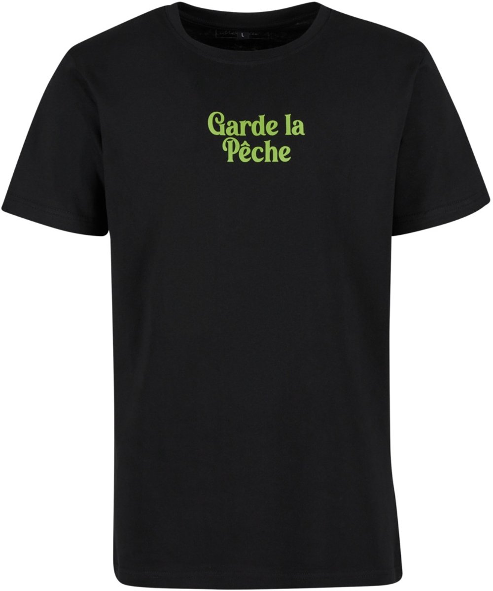 Mister Tee Garde La Peche Heren Tshirt M Zwart