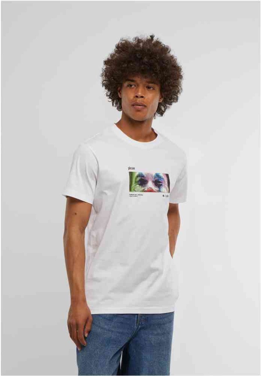 Mister Tee Please Heren Tshirt S Wit