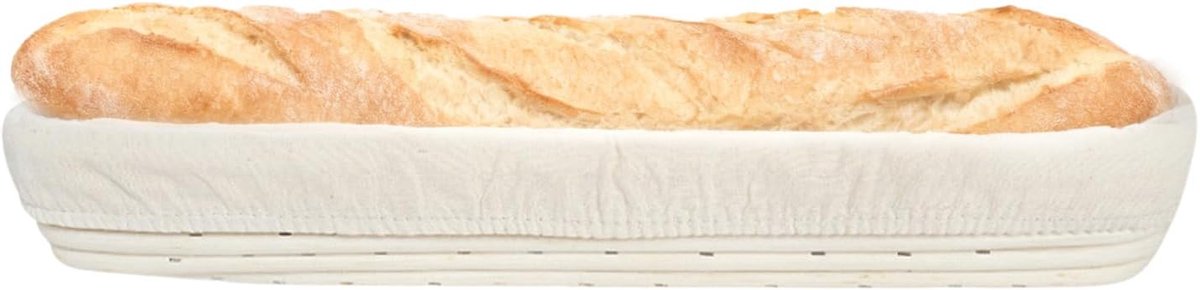 Rijsmand Brood - Bakkersmand Rotan - Brood Bakken - Natuurlijk Vlechtwerk - 43 cm - Natuurlijk
