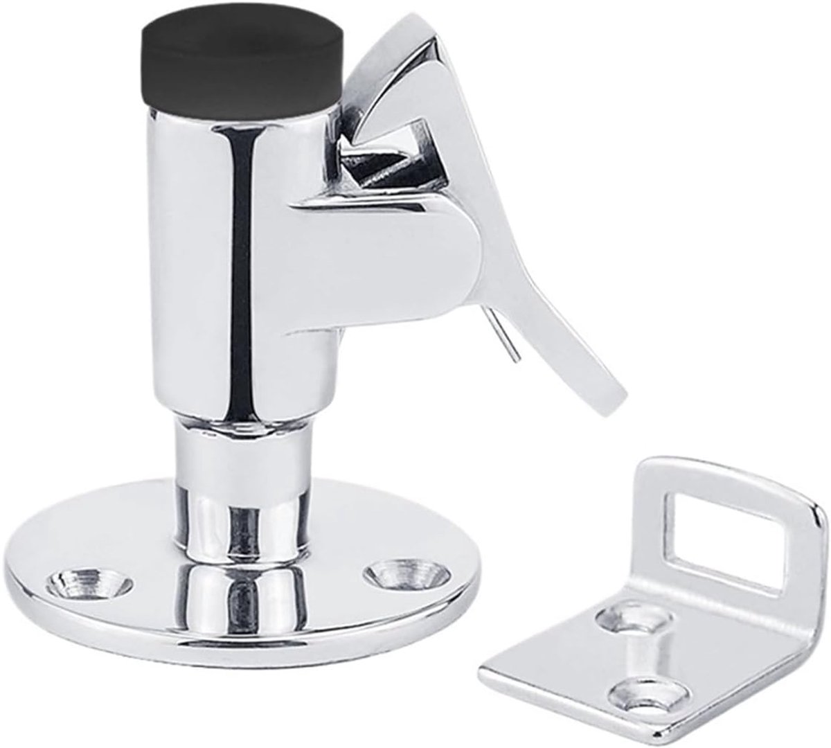 Bootdeur Stopper - Vangst Deurhouder - Jacht RV - Roestvrij Staal 316 - 60 mm Lengte - Zilverkleurig
