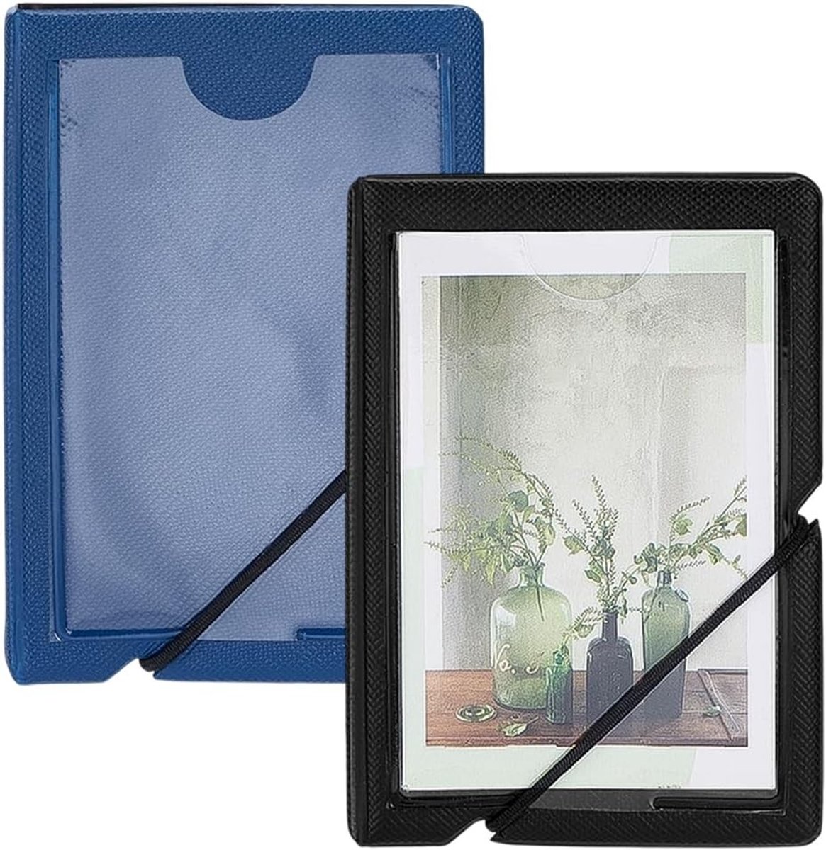 Set van 2 Mini Fotoalbums met PVC Cover, Ruimte voor 32 Foto's, Perfect voor Instant Foto's en Scrapbooking