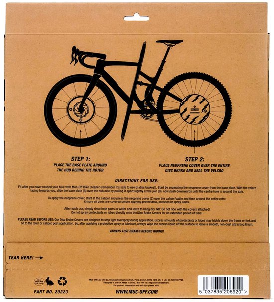 Muc Off Schijfrem Cover 2 Eenheden Groen,Blauw van Muc-off — afbeelding 3