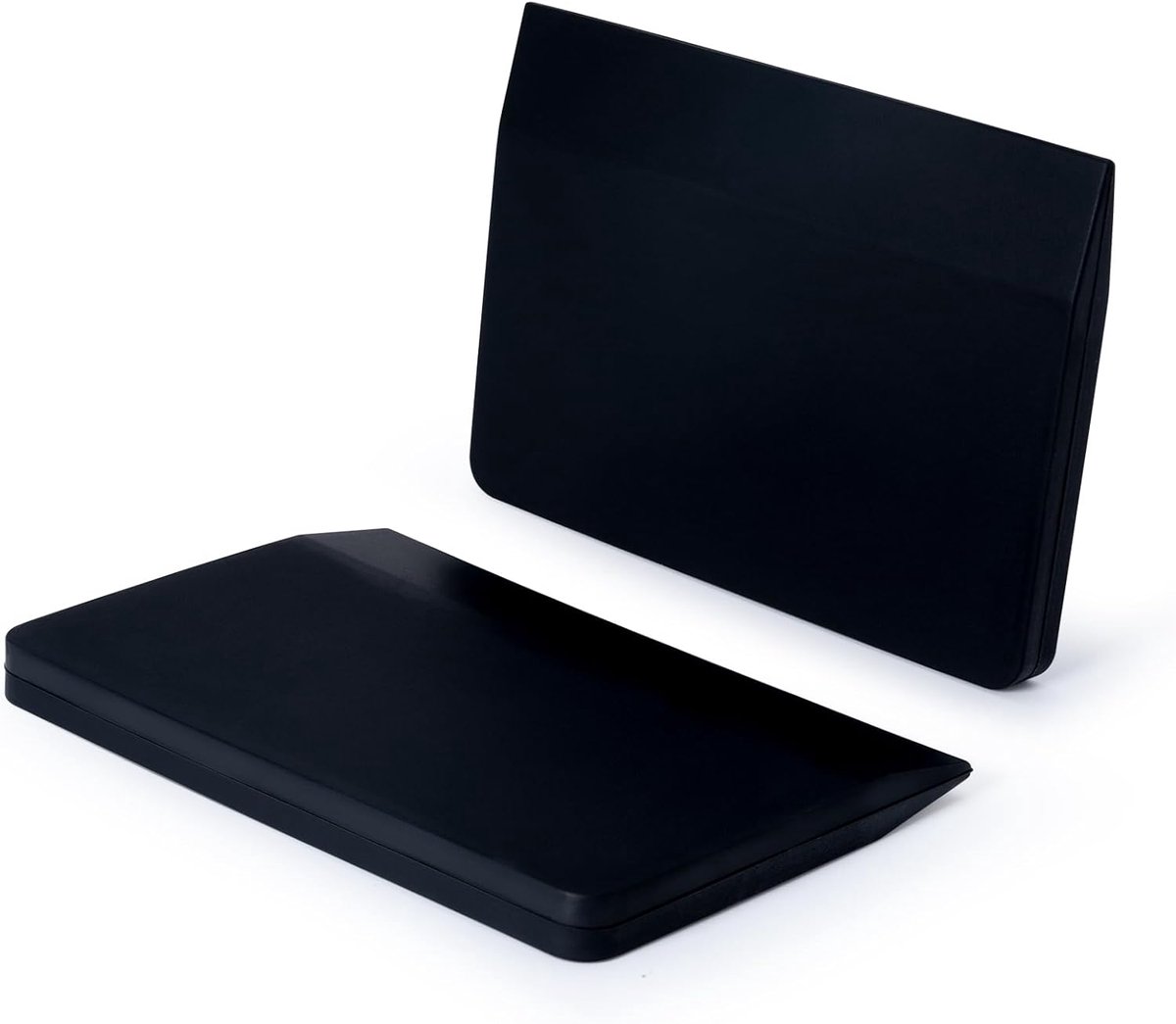 2-delige set rakel met rubberen rakel Zwart siliconen rakel zachte PPF-rakel vinyl rakel voor folie autoruiten tint autoreedschap