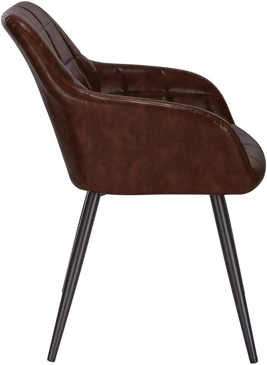 SureDeal® - 1 - Stuk eetkamerstoel kunstleer - 49x43x58,5 cm