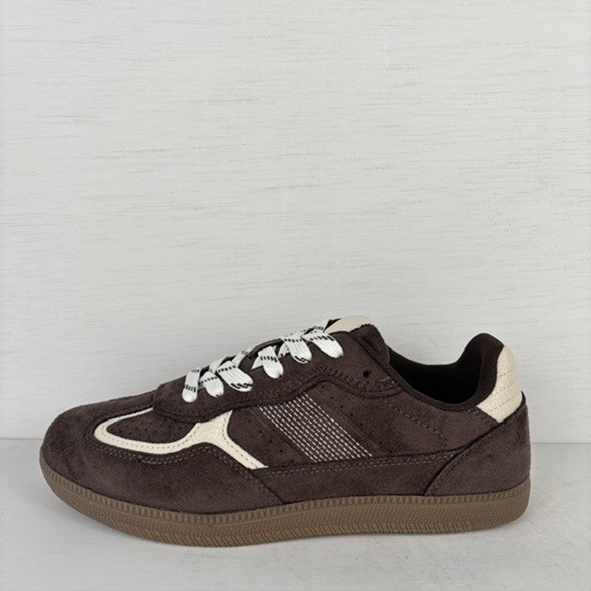 Casual retro sneaker bruin Bruin / 42