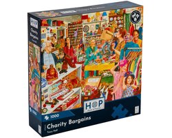 House of Puzzles legpuzzel Charity Bargains 1000 stukjes karton.