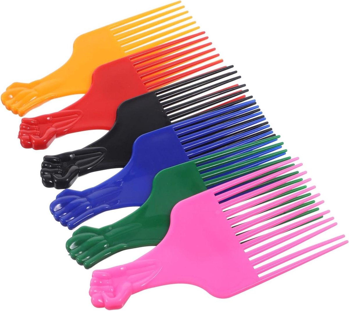 Haarkam Set - Stylingkammen Kapperskammen - Haar Stylen - Antistatisch PP Materiaal - 162 x 7 x 1 cm